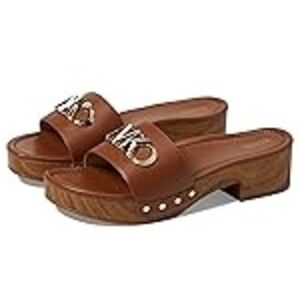 Michael Kors Tan Leather Mules